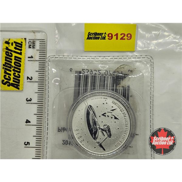 RCM Canada 2016 : $20 Fine Silver Coin : Star Trek™ : Enterprise (99.99%) (No COA / No Card