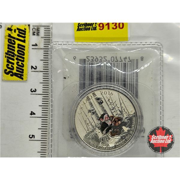 RCM Canada 2016 : $25 Fine Silver Coin : Woodland Elf (99.99%) (No COA / No Card)