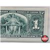 Image 8 : Bank of Canada $1 Bill 1937 : Coyne/Towers #UM9352050 (CCCS Cert : EF-45 : Extra-Fine)