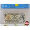 Image 1 : Canada $1 Bill 1973 *Replacement : Lawson/Bouey # *OL2130417 (CCCS Cert : VF-20 : Very-Fine : Replac
