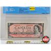 Image 1 : Canada $2 Bill 1954 : Lawson/Bouey #VG0282583 (CCCS Cert : VF-20 : Very-Fine : Short Run)