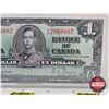 Image 3 : Bank of Canada $1 Bill 1937 : Coyne/Towers #DN7068887
