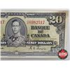 Image 3 : Bank of Canada $20 Bill 1937 : Coyne/Towers #HE6982517