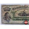 Image 2 : Commercial Bank of Newfoundland 1888 $5 Bill : #28061
