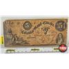 Image 1 : Colonial Bank of Canada 1859 : $5 Bill