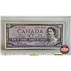Image 4 : Canada Bills 1954 *Replacements (3) :  - $1 Bill  : Bouey/Rasminsky # *CF0928102 - $2 Bill : Beattie