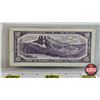 Image 8 : Canada Bills 1954 *Replacements (3) :  - $1 Bill  : Bouey/Rasminsky # *CF0928102 - $2 Bill : Beattie