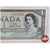Image 4 : Canada $1 Bills (3) : - 1937 Coyne/Towers #UN2060900 - 1954 Beattie/Coyne #RA3119242 - 1973 Lawson/B