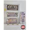 Image 1 : Canada $10 Bills (4) : - 1937 Gordon/Towers #LD5202087 - 1954 Beattie/Rasminsky #SV0217619 - 1971 Cr