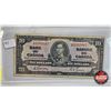 Image 2 : Canada $10 Bills (4) : - 1937 Gordon/Towers #LD5202087 - 1954 Beattie/Rasminsky #SV0217619 - 1971 Cr
