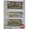 Image 3 : Canada $20 Bills (6) : Incl. 1954 Devil's Face - 1937 Coyne/Towers #KE4256821 - 1954DF "Devil's Face