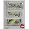 Image 6 : Canada $20 Bills (6) : Incl. 1954 Devil's Face - 1937 Coyne/Towers #KE4256821 - 1954DF "Devil's Face