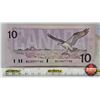 Image 4 : Canada $10 Bill 1989 "3-Digit RADAR" : Knight/Thiessen #BEG0477740