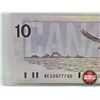 Image 5 : Canada $10 Bill 1989 "3-Digit RADAR" : Knight/Thiessen #BEG0477740