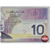 Image 3 : Canada $10 Bill 2005 "3-Digit RADAR" : Jenkins/Dodge #BTH0833380