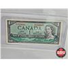 Image 4 : Canada 1954 Series Bills (7) :  - $100 : Beattie/Rasminsky #BJ1455552 - $50 : Beattie/Rasminsky #BH1