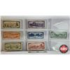 Image 5 : Canada 1954 Series Bills (7) :  - $100 : Beattie/Rasminsky #BJ1455552 - $50 : Beattie/Rasminsky #BH1
