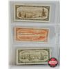 Image 6 : Canada 1954 Series Bills (7) :  - $100 : Beattie/Rasminsky #BJ1455552 - $50 : Beattie/Rasminsky #BH1