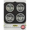 Image 2 : RCM Olympic Coin Proof Set : Series VI Olympic Coins : Olympic Team and Body Contact Sports : (Copyr