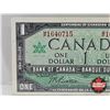 Image 3 : Canada $1 Bill 1967 : Beattie/Rasminsky #MP1640715 (CCCS Cert : VF-25 : Very-Fine : Short Run)
