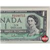 Image 4 : Canada $1 Bill 1967 : Beattie/Rasminsky #MP1640715 (CCCS Cert : VF-25 : Very-Fine : Short Run)