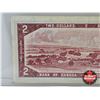 Image 7 : Canada $2 Bill 1954 : Lawson/Bouey #VG4539550 (CCCS Cert : VF-20 : Very-Fine : Short Run)