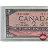 Image 3 : Canada $2 Bill 1954 : Lawson/Bouey #VG1316050 (CCCS Cert : VF-20 : Very-Fine : Short Run)