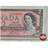 Image 4 : Canada $2 Bill 1954 : Lawson/Bouey #VG1316050 (CCCS Cert : VF-20 : Very-Fine : Short Run)
