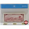 Image 5 : Canada $2 Bill 1954 : Lawson/Bouey #VG1316050 (CCCS Cert : VF-20 : Very-Fine : Short Run)