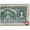 Image 8 : Bank of Canada $1 Bill 1937 : Gordon/Towers #YL3528476 (CCCS Cert : VF-20 : Very-Fine)