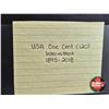 Image 9 : USA One Cent Collection (120) : Intermittent 1895 - 2018 (BINDER LOT)