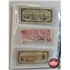 Image 15 : Binder Lot - Junior Collector Starter Kit (Canada Bills & Coins & USA Coins) : (BINDER LOT) - Sheet 