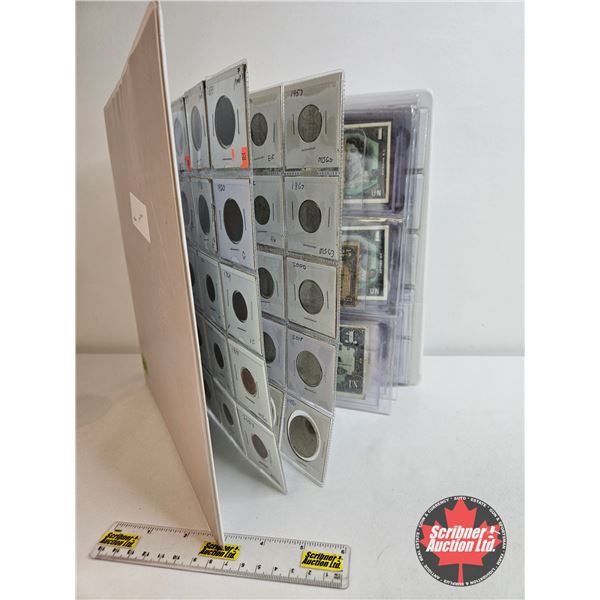 Binder Lot - Junior Collector Starter Kit (Canada Bills & Coins & USA Coins) : (BINDER LOT) - Sheet 