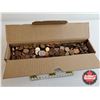 Image 1 : Canada & USA One Cent Collection (Loose - Variety : 6+ LBS) (BOX)