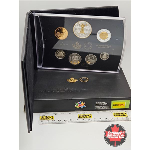 RCM Canada 2017 Fine Silver Proof Set : 150th Anniversary of Canadian Confederation (COA #9745 : 99.