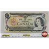 Image 2 : Canada $1 Bill 1973 *Replacement : Lawson/Bouey # *FG3419594 (CCCS Cert : F-12 : Fine : Replacement)
