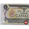 Image 3 : Canada $1 Bill 1973 *Replacement : Lawson/Bouey # *FG3419594 (CCCS Cert : F-12 : Fine : Replacement)