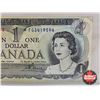 Image 4 : Canada $1 Bill 1973 *Replacement : Lawson/Bouey # *FG3419594 (CCCS Cert : F-12 : Fine : Replacement)
