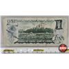 Image 6 : Canada $1 Bill 1973 *Replacement : Lawson/Bouey # *FG3419594 (CCCS Cert : F-12 : Fine : Replacement)