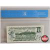 Image 6 : Canada $1 Bills 1973 (2 Consecutive ~ Certified) : Lawson/Bouey #EAN3692379-380 (Both CCCS Cert : AU