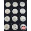 Image 3 : RCM Canada 2011-2015 $20 Fine Silver Coin Collector Set in Case (All 99.99%) (20 Coins Total) (Origi