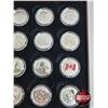 Image 4 : RCM Canada 2011-2015 $20 Fine Silver Coin Collector Set in Case (All 99.99%) (20 Coins Total) (Origi