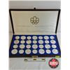 Image 1 : RCM Olympic Sterling Silver Coin Proof Set (28 Coin Set in Presentation Case)