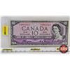 Image 1 : Canada $10 Bill 1954DF "Devil's Face" : Coyne/Towers #AD4963515