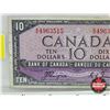 Image 3 : Canada $10 Bill 1954DF "Devil's Face" : Coyne/Towers #AD4963515