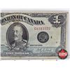 Image 3 : Dominion of Canada $1 Bill 1923 Black Seal "Horse Blanket" : Campbell/Clark #E6312222