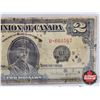 Image 3 : Dominion of Canada $2 Bill 1923 Black Seal "Horse Blanket" : Campbell/Sellar #U-664567