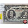 Image 2 : Banque du Canada $1 Bill 1935 : Osborne/Towers #F2322536