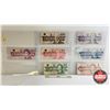 Image 1 : Canada Bills Bird Series (7) : - $1000 : 1988 Bonin/Thiessen #EKA2881844 - $100 : 1988 Thiessen/Crow