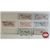 Image 5 : Canada Bills Bird Series (7) : - $1000 : 1988 Bonin/Thiessen #EKA2881844 - $100 : 1988 Thiessen/Crow